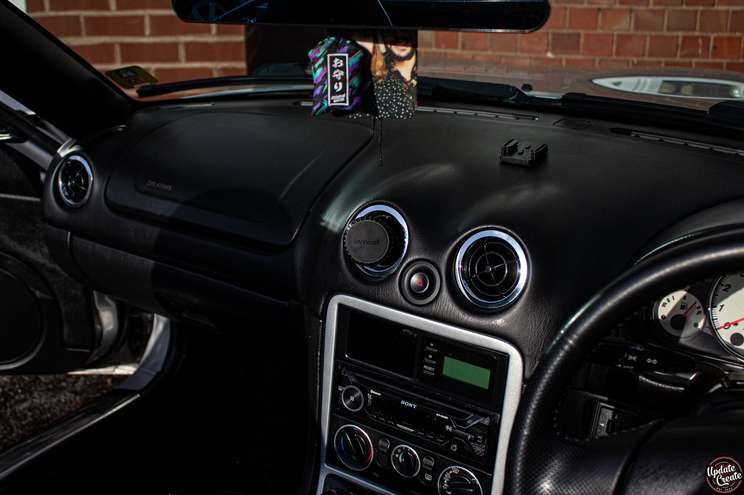 Magnetic Phone Holder Mx5 Miata Eunos Roadster OEM Style Na Nb Miata Accessories Mods
