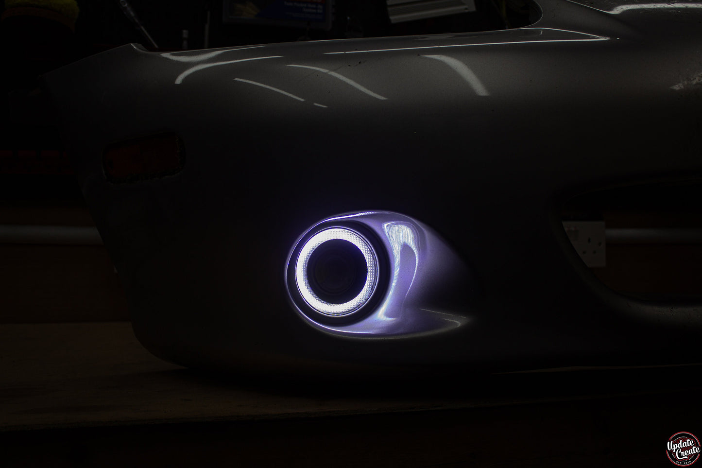 Mazda Mx5 Miata NB NBFL Mk2 Mk2.5 3.5" Aftermarket Fog Lights Brackets JDM Mod Accessories