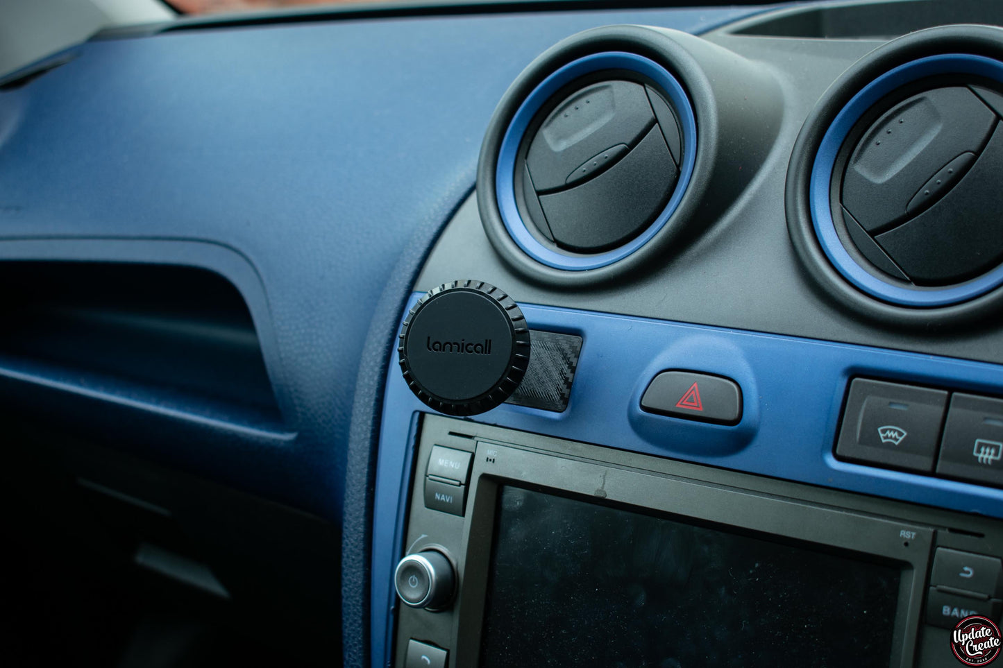 Phone Holder Magnetic Ford Fiesta MK5 MK6 2002 - 2008 Interior Accessories Mods