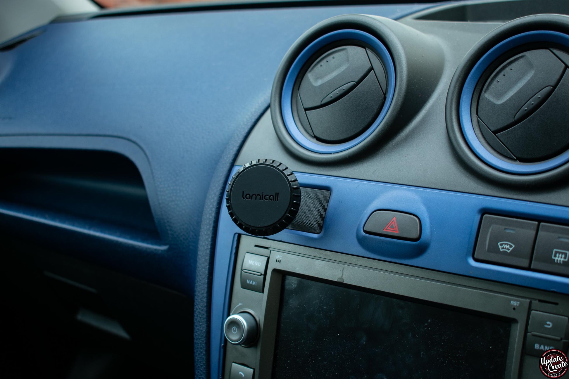 Phone Holder Magnetic Ford Fiesta MK5 MK6 2002 - 2008 Interior Accessories Mods