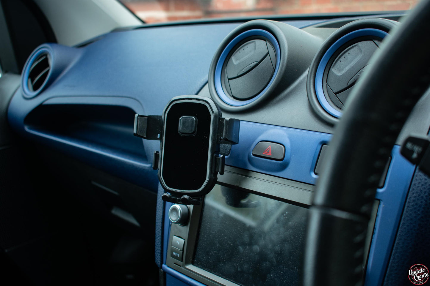 Phone Holder Magnetic Ford Fiesta MK5 MK6 2002 - 2008 Interior Accessories Mods