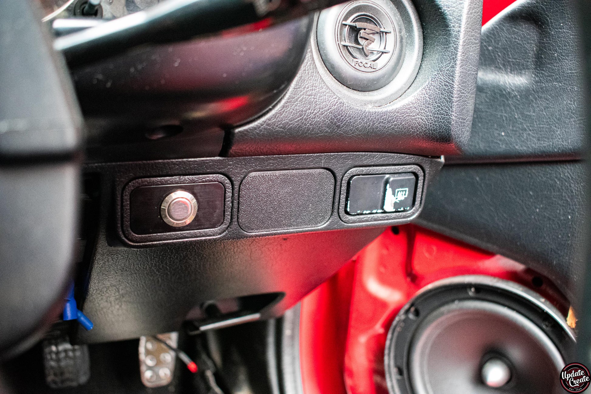 Dashboard Switch Blank Delete Plate NA Miata Mx5 Mk1 Eunos Roadster