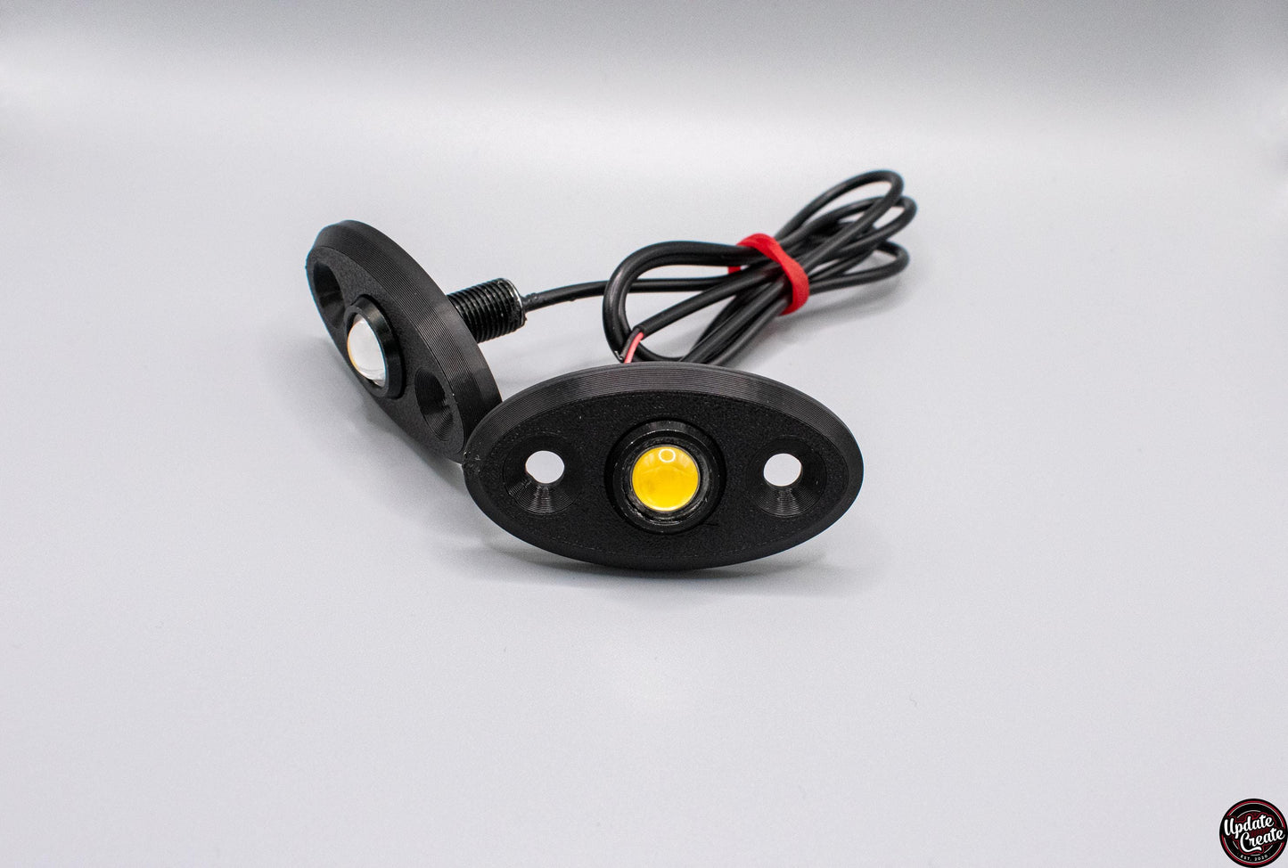 Sun Visor Delete Plates with LED Lights Mazda Mx5 Miata Roadster Eunos