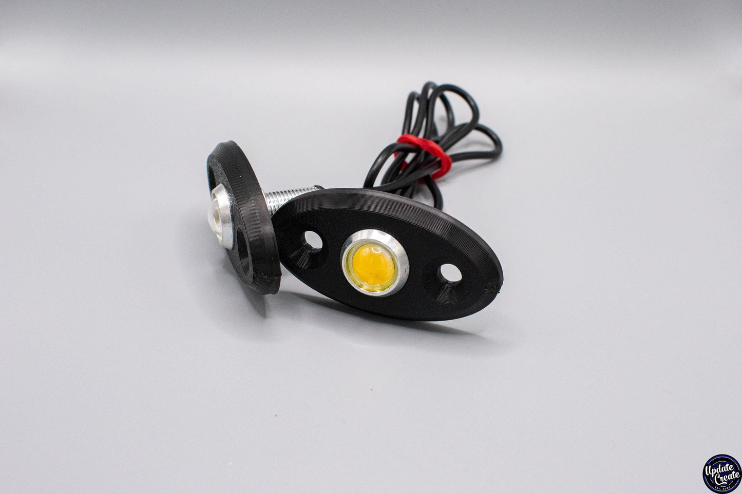Sun Visor Delete Plates with LED Lights Mazda Mx5 Miata Roadster Eunos