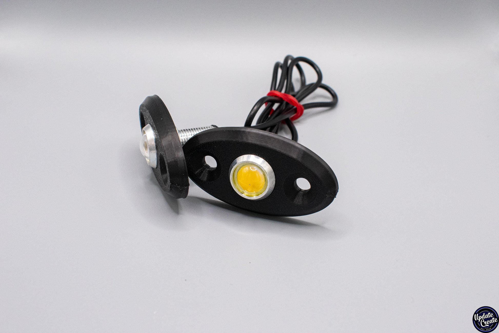 Sun Visor Delete Plates with LED Lights Mazda Mx5 Miata Roadster Eunos