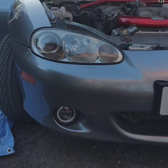 Mazda Miata NB/NBFL Fog Light Brackets - 4" Inch Jeep Style Lights