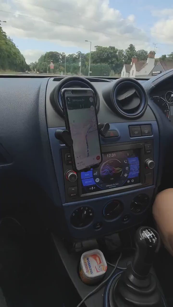 Phone Holder Magnetic Ford Fiesta MK5 MK6 2002 - 2008 Interior Accessories Mods
