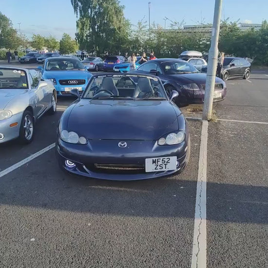 Mazda Miata NB 3.5" Fog Light Brackets: Aftermarket JDM Mod
