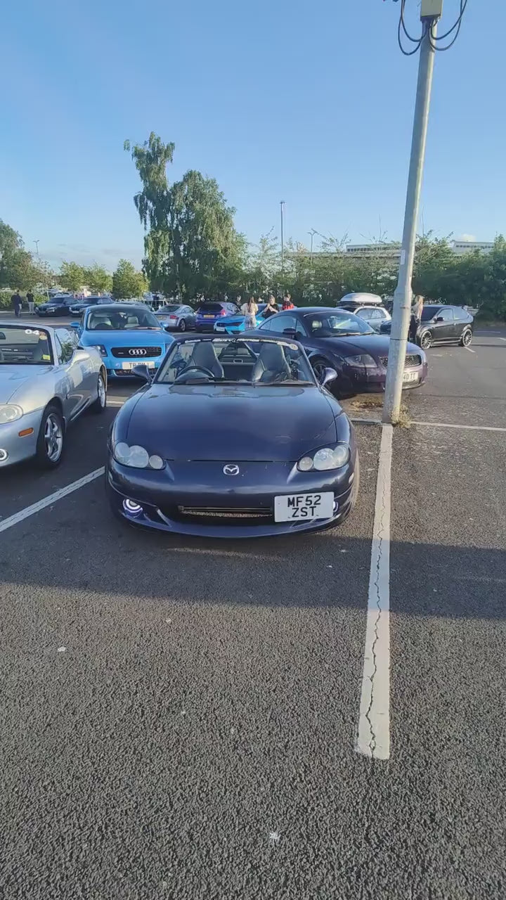 Mazda Miata NB 3.5" Fog Light Brackets: Aftermarket JDM Mod